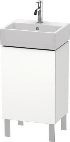 DURAVIT L-Cube Waschtischunterbau 593x434x341 mm, amerikanisch nussbaum, Anschlag links, für Vero Air
