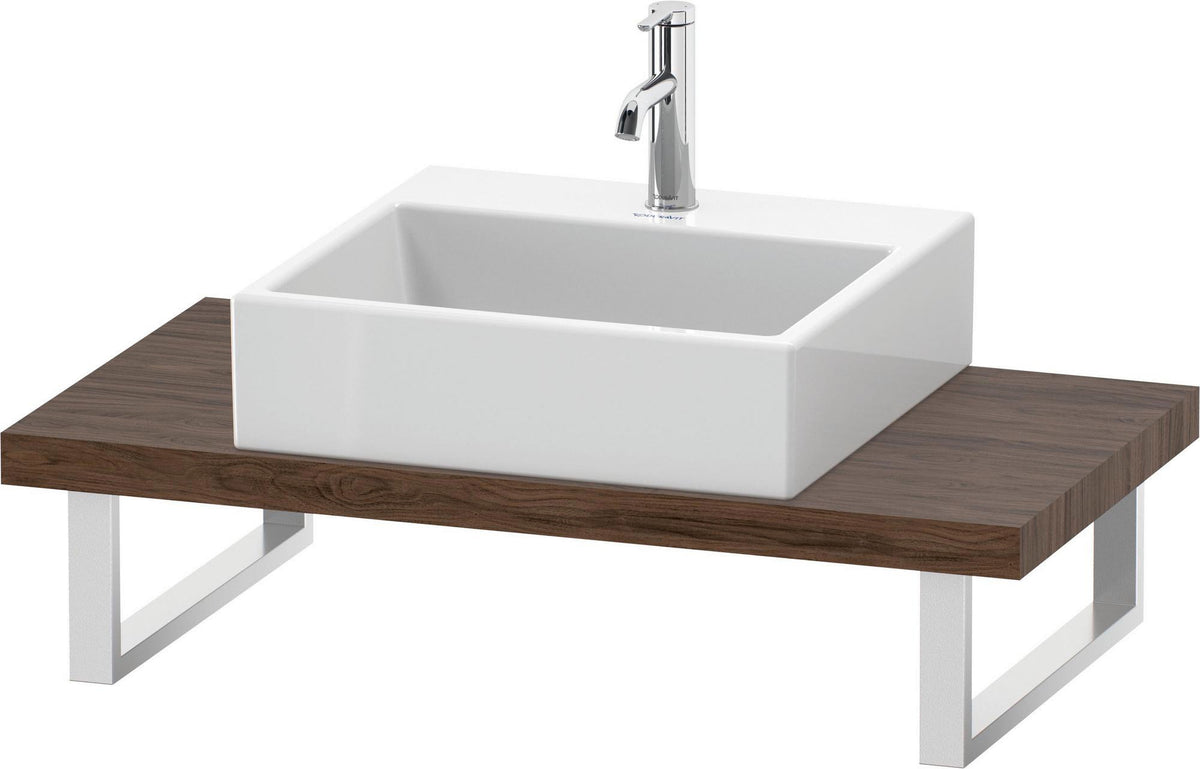 Duravit DuraStyle Konsole variabel 480 mm weiß matt – wandhängend mit Ausschnitt