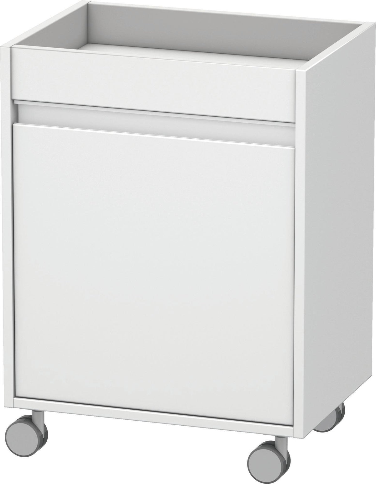 DURAVIT Rollcontainer Ketho 360x500x670mm, 1 Tür, Anschlag links, weiß matt