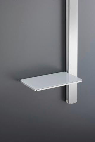 DURAVIT Ablage für Brausestange Universal 214 mm Chrom – Ersatzteil