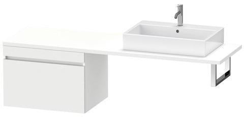 Duravit DuraStyle Konsolenunterschrank 700 mm weiß matt mit Auszug und Dämpfung