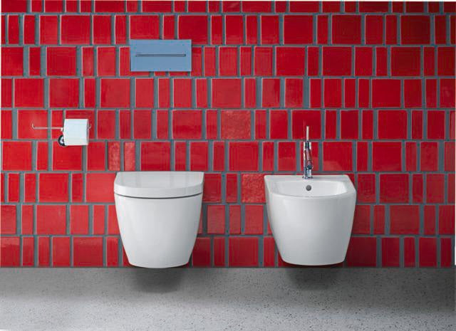 DURAVIT Wand-WC ME by Starck 480 mm Weiß Seidenmatt Rimless Tiefspüler