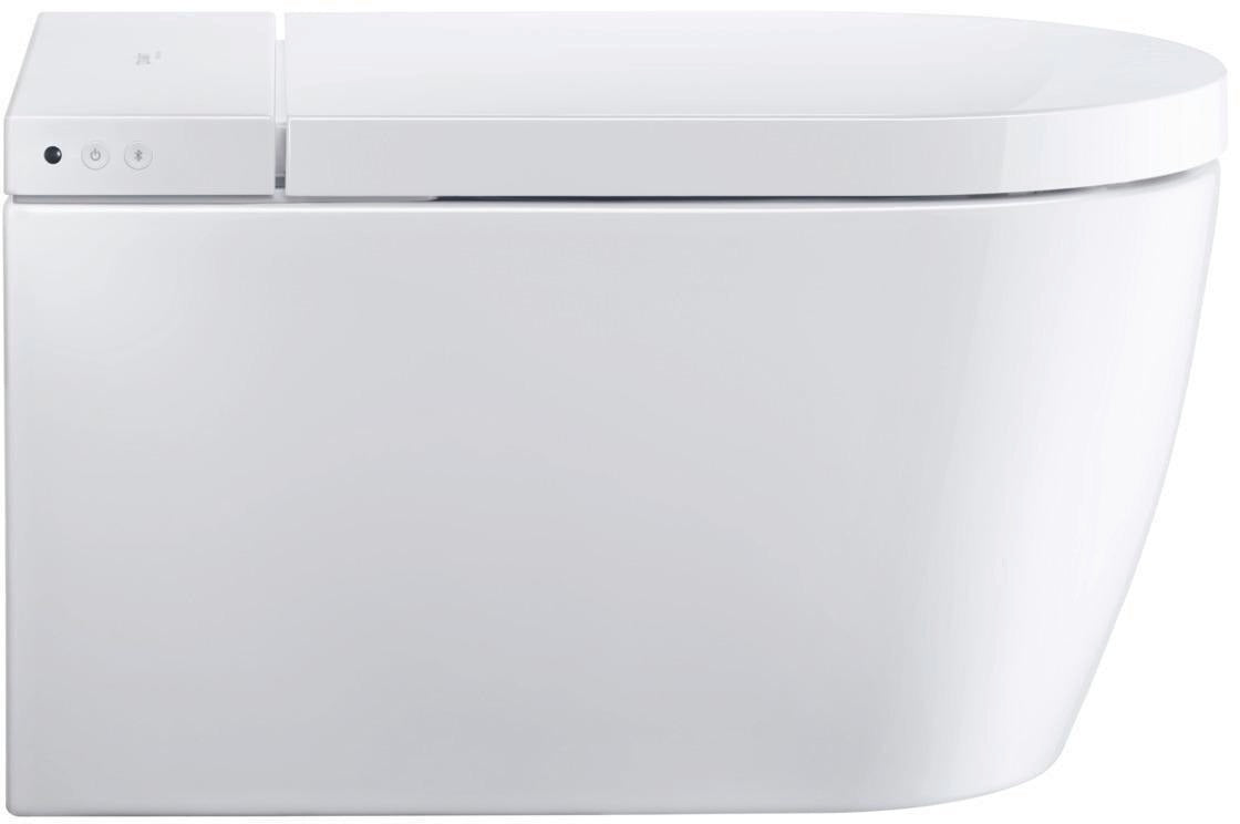 DURAVIT SensoWash Starck f Kompakt-Dusch-WC mit Sitzheizung, Warmluftfön und HygieneGlaze