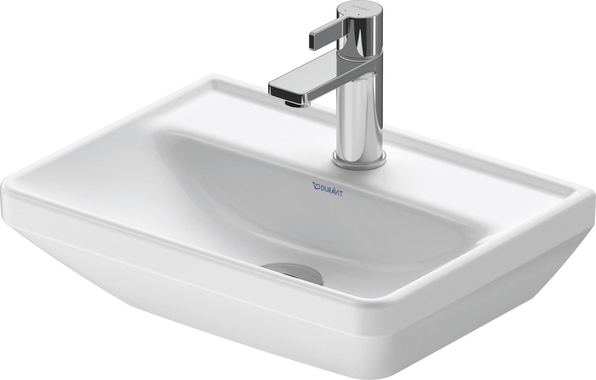 Duravit D-Neo Handwaschbecken 450 mm weiß ohne Überlauf – Wandhängend, Sanitärkeramik