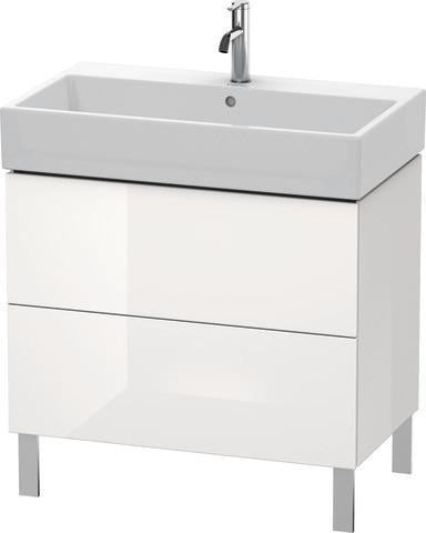 Duravit L-Cube Waschtischunterbau 784 mm Amerikanisch Nussbaum für Vero Air