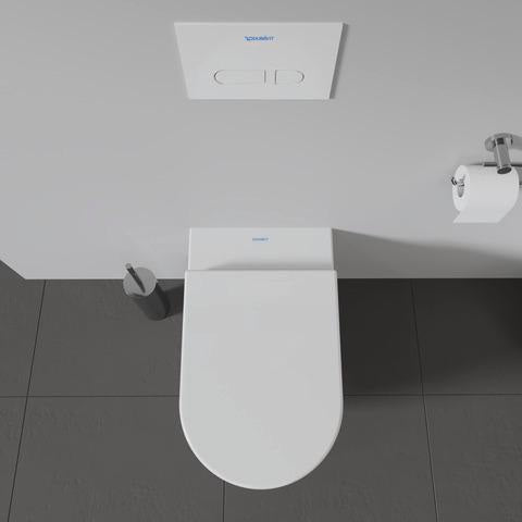 DURAVIT Wand-WC Darling New 625 mm Tiefspüler mit Spülrand, weiß