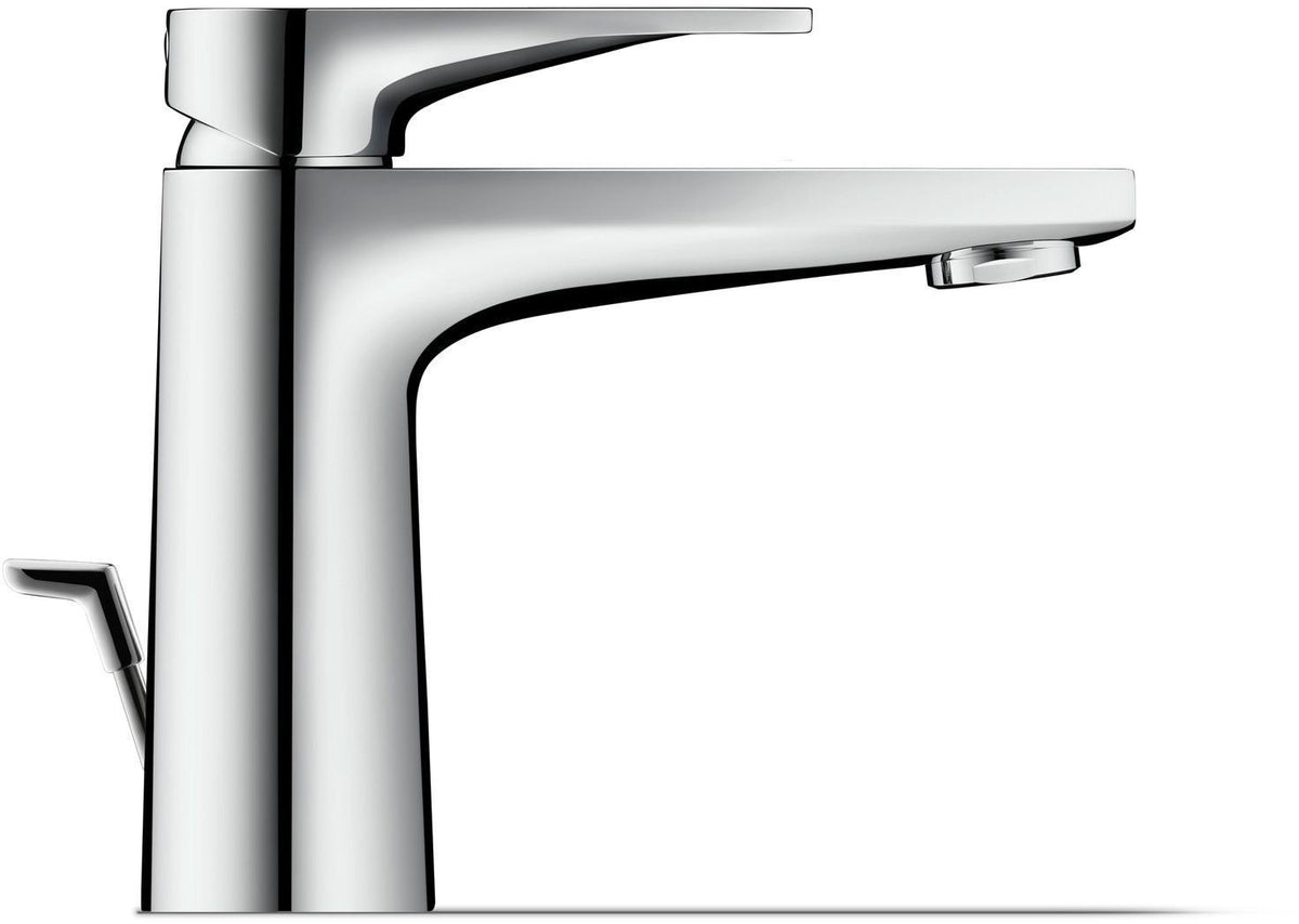 DURAVIT Tulum by Starck Einhebel-Waschtischmischer mit Zugstange, Chrom, 110 mm Ausladung
