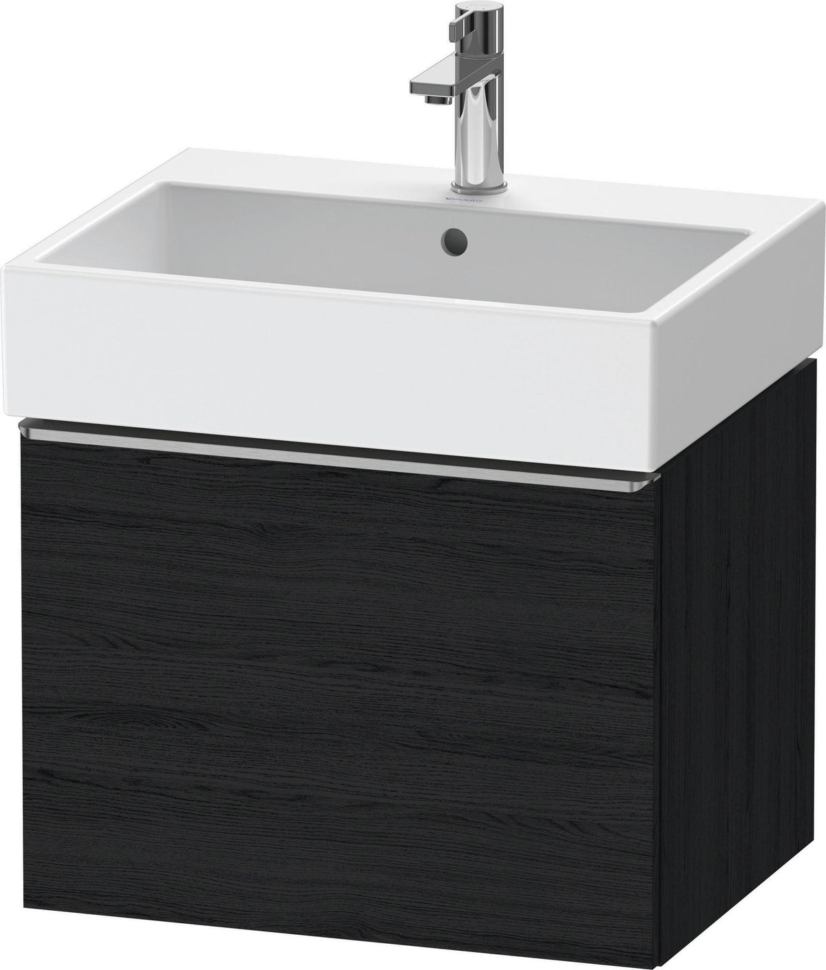 DURAVIT D-Neo Waschtischunterbau 584 mm wandhängend mit 1 Auszug, Griff Bronze, Weiß Matt