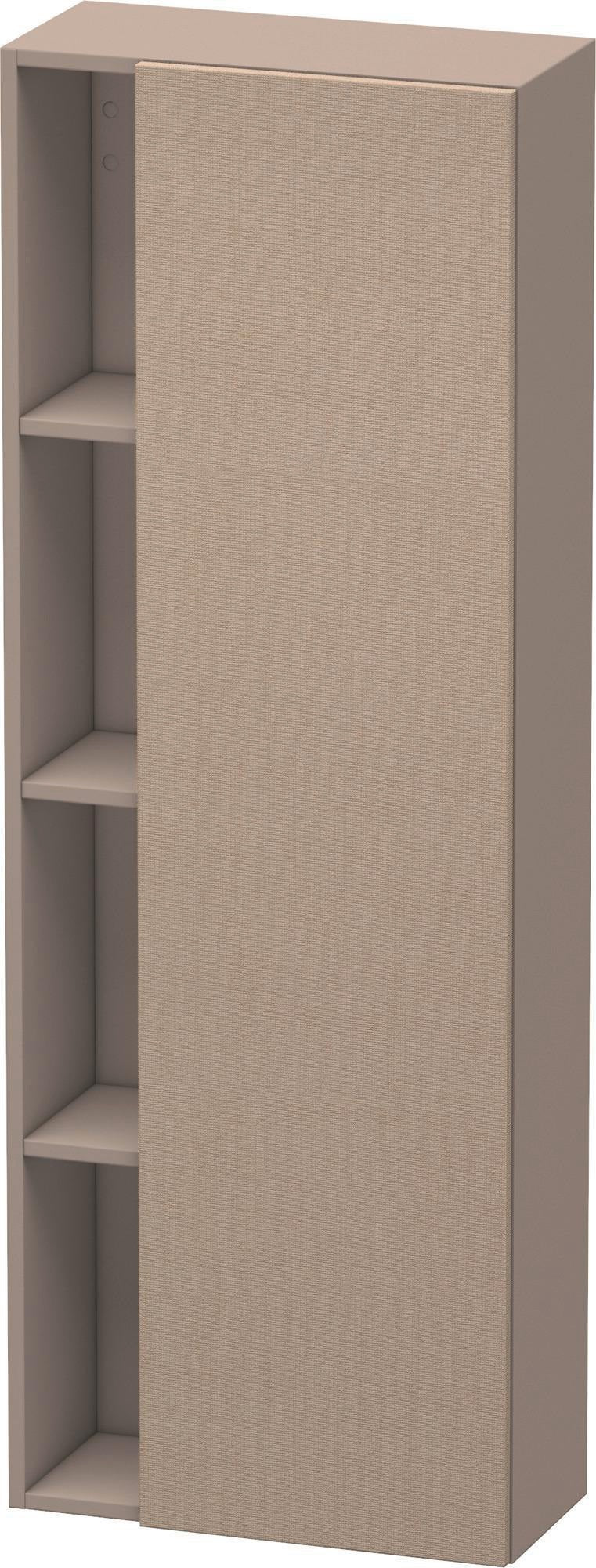 DURAVIT DuraStyle Hochschrank 1400 mm, 1 Tür links, weiß matt – wandhängend mit Soft-Close