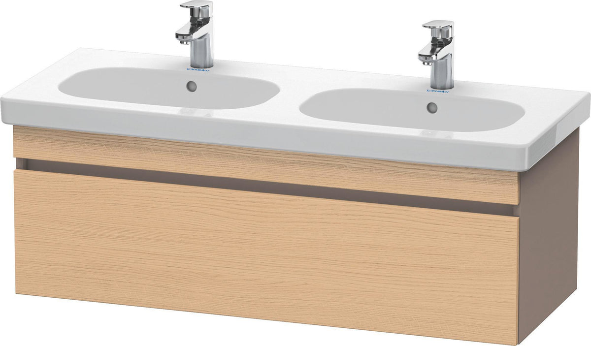 Duravit DuraStyle Waschtischunterbau 1150 mm wandhängend, 1 Auszug, weiß matt – mit Soft-Close