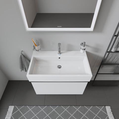 DURAVIT Vero Air Waschtisch 800 mm, weiß, mit Überlauf & Hahnlochbank