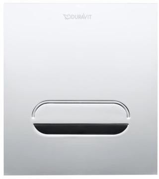 DURAVIT DuraSystem Elektronische Betätigungsplatte für Urinal, Infrarot, Batteriebetrieb, Weiß