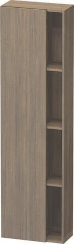 DURAVIT DuraStyle Hochschrank 240x500x1800 mm, 1 Tür, Anschlag links, Eiche Terra/Weiß Matt
