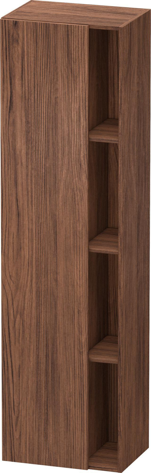 DURAVIT DuraStyle Hochschrank 360x500x1800mm, 1 Tür links, weiß matt – Wandhängend mit Soft-Close