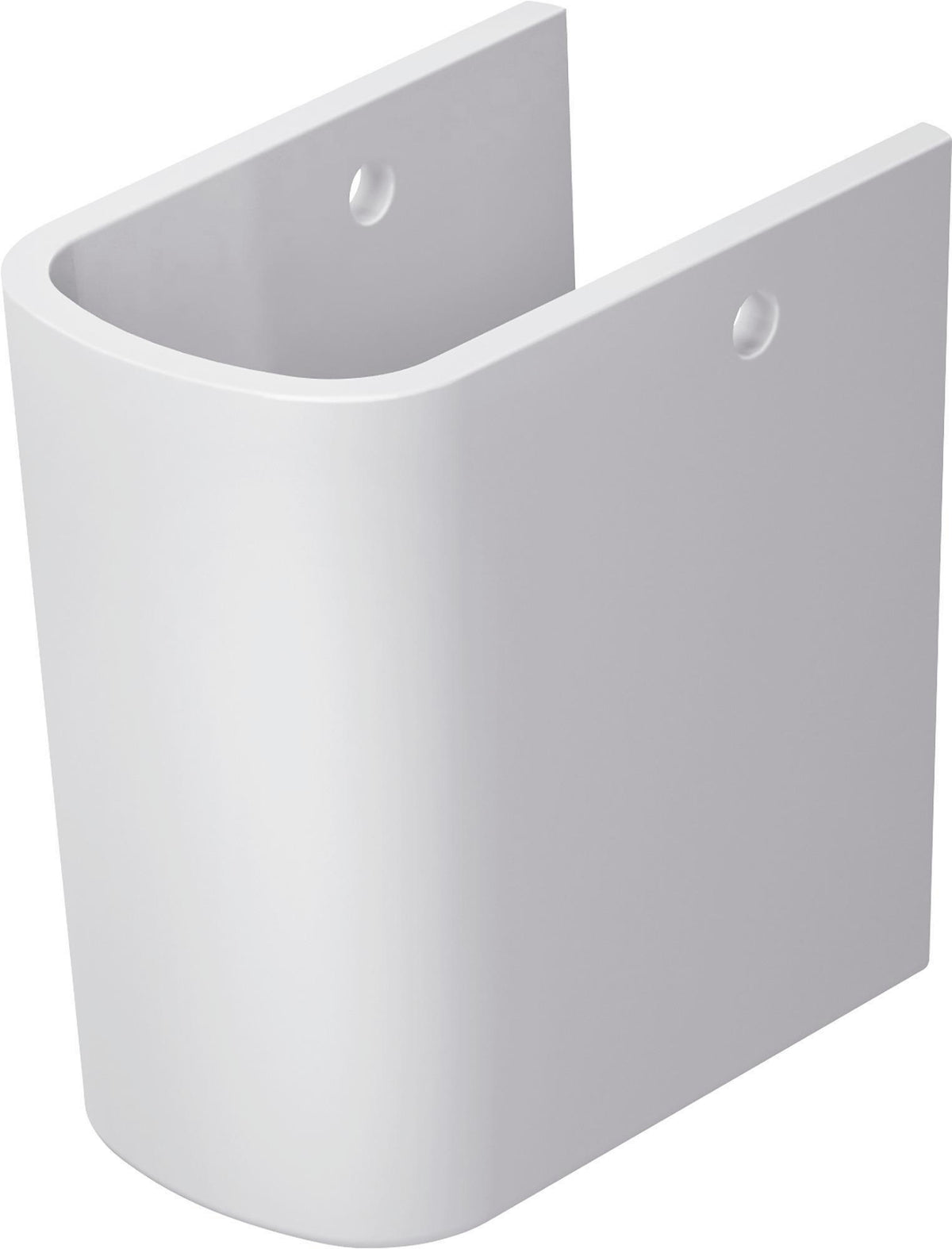 DURAVIT Halbsäule Soleil by Starck Weiß Keramik 280x175x290 mm Wandhängend