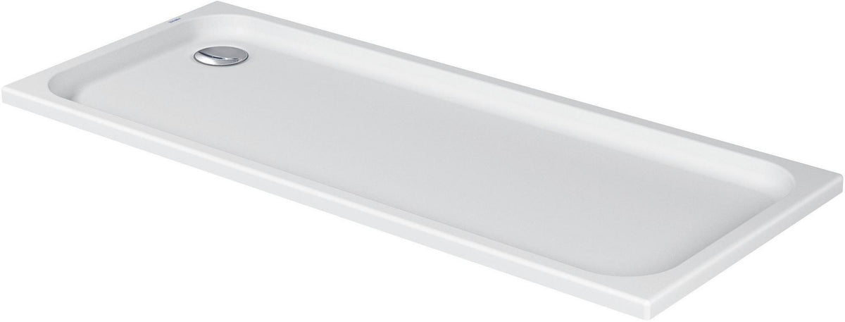 DURAVIT D-Code Duschwanne 1000x700 mm Weiß Sanitäracryl rechteckig
