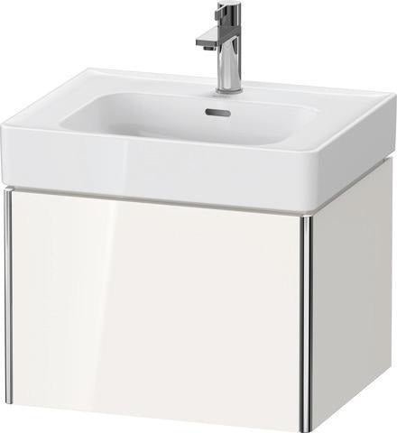 Duravit XSQUARE Waschtischunterbau 584 mm wandhängend mit Auszug – Tast-Senkrecht-Matt