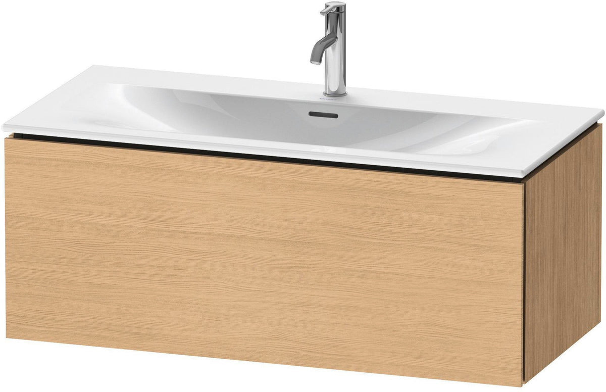 DURAVIT L-Cube Waschtischunterbau wandhängend 1020 mm weiß matt mit Tip-On Technik
