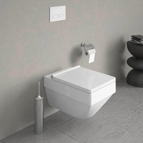 DURAVIT Starck T Bürstengarnitur bodenstehend in Chrom, 80x80x432 mm, Messing verchromt