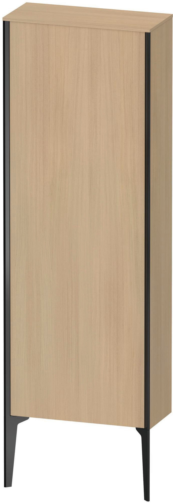 Duravit XViu Halbhochschrank 1330 mm, rechts, mediterrane Eiche, matt, Push-Open