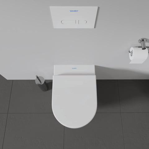 DURAVIT WC-Sitz Universal Duroplast weiß ohne Absenkautomatik mit Edelstahl-Scharnieren