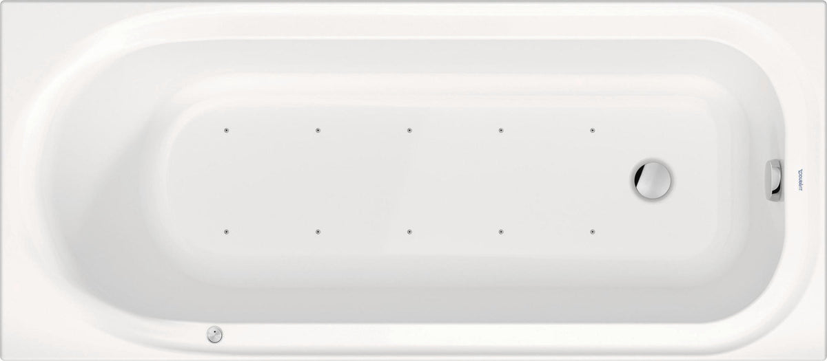 DURAVIT Soleil by Starck Whirlwanne 1600x700 mm Einbau mit Air-System, weiß