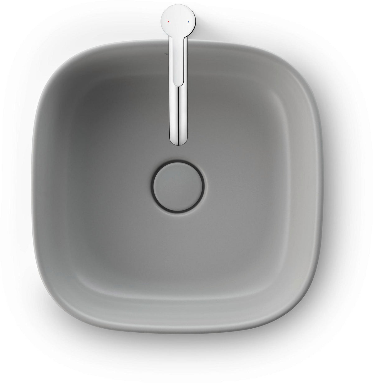 Duravit C.1 Einhebel-Waschtischmischer XL 166 mm mit Zugstange, Schwarz Matt