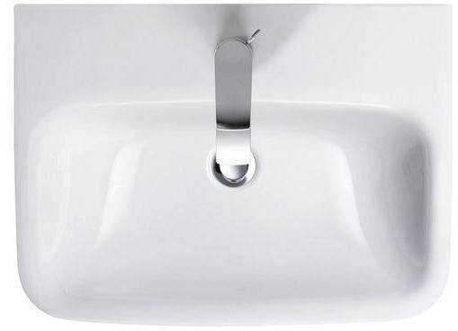 Duravit DuraStyle Waschtisch 600 mm mit Überlauf und WonderGliss in Weiß
