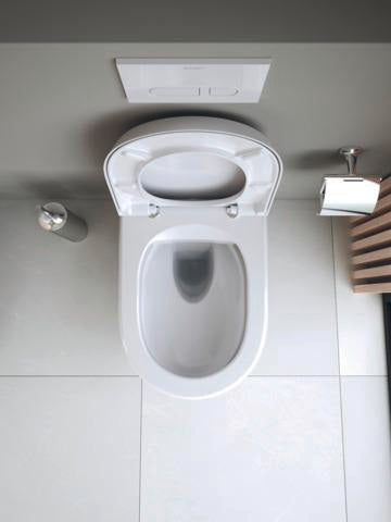 DURAVIT Wand-Tiefspül-WC Qatego Studio F. A. Porsche Collection 570 mm spülrandlos Weiß