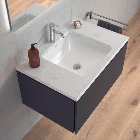 DURAVIT Einbauwaschtisch Starck 3 430 mm Weiß mit Überlauf und WonderGliss