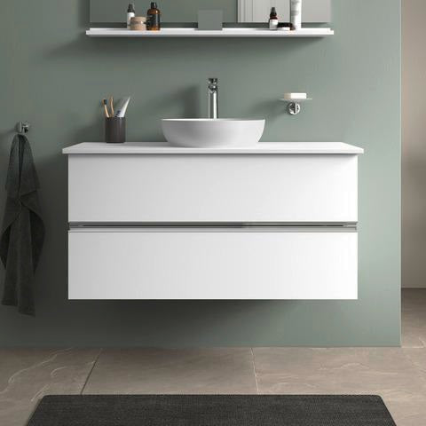 DURAVIT Sivida Aufsatzwaschtisch 400 mm rund DuroCast Plus ohne Überlauf