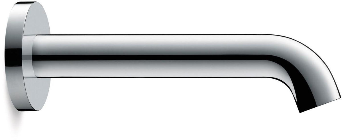 DURAVIT C.1 Wanneneinlauf 205 mm rund, Schwarz Matt, Wandmontage, mit Strahlregler