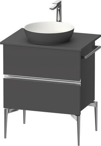 DURAVIT Sivida Waschtischunterbau 645 mm bodenstehend mit 2 Schubkästen und Soft-Close