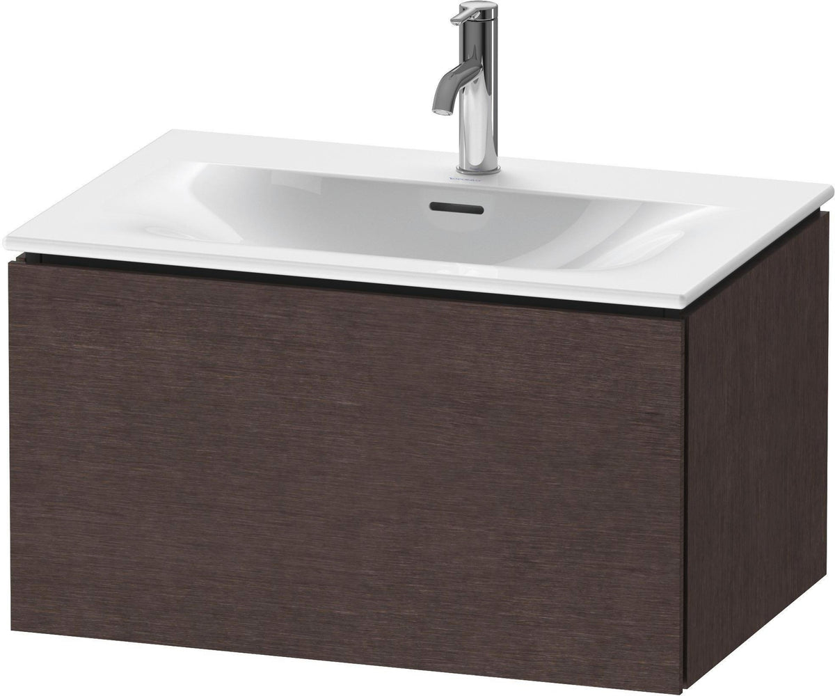 Duravit L-Cube Waschtischunterbau wandhängend 720 mm weiß matt mit 1 Auszug und Tip-On-Technik