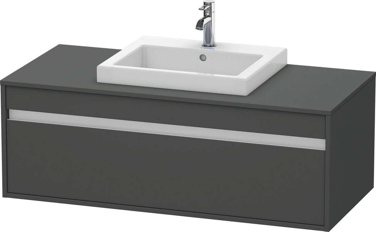 DURAVIT Ketho Waschtischunterbau wandhängend 1200 mm weiß matt mit 1 Auszug