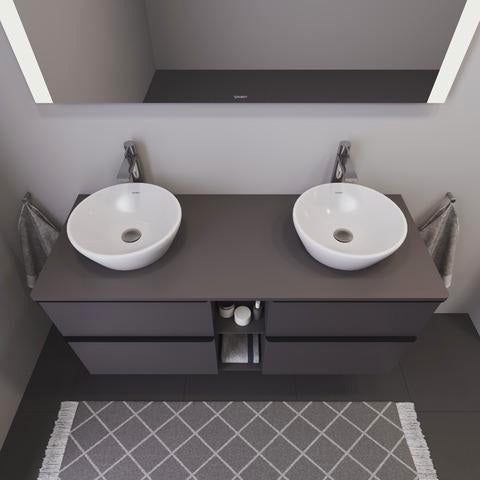 DURAVIT Licht & Spiegel Wandspiegel 600x700mm beleuchtet mit Schalter IP44