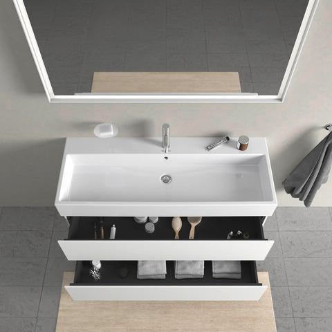 DURAVIT Vero Air Waschtisch 1200 mm mit Überlauf und WonderGliss, weiß