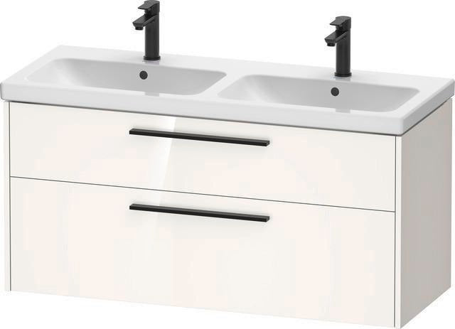 DURAVIT D-Code 2.0 Waschtischunterbau 1184 mm mit Schubkasten und Soft-Close in Weiß Matt