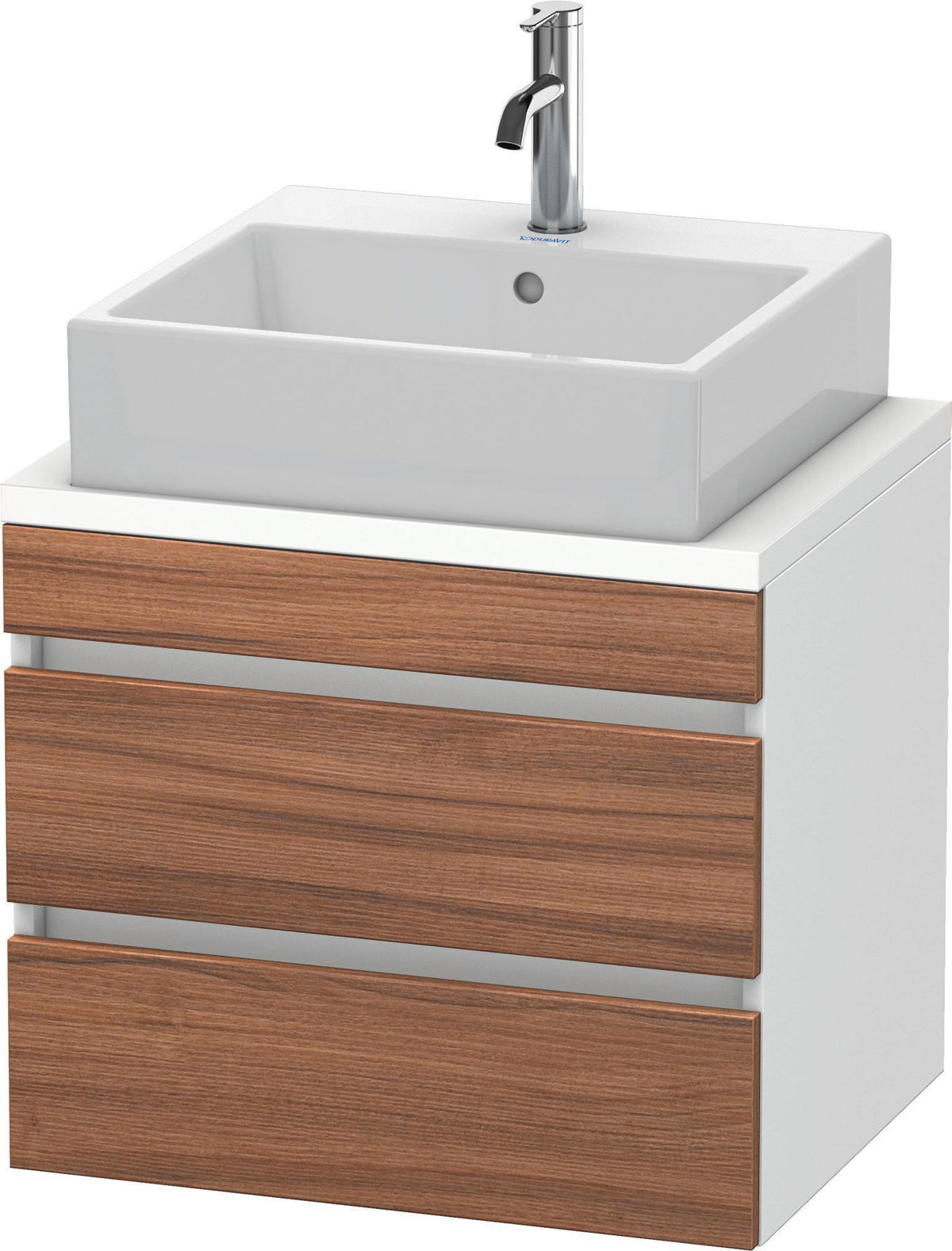DURAVIT DuraStyle Konsolenunterschrank 600 mm betongrau matt mit 2 Schubkästen und Soft-Close