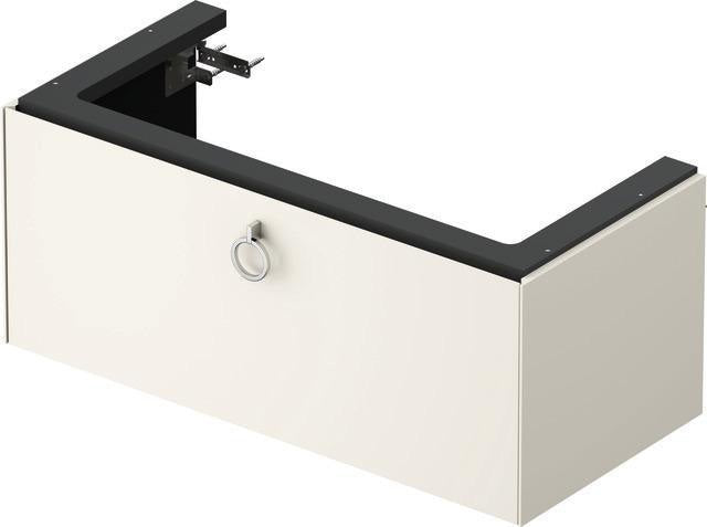 Duravit White Tulip Waschtischunterbau 984 mm Eiche Mitte mit LED-Beleuchtung von Philippe Starck