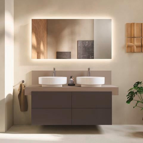 DURAVIT Balcoon Konsolen-Waschtischunterbau 1200 mm mit 4 Schubkästen und Tip-on-Technik
