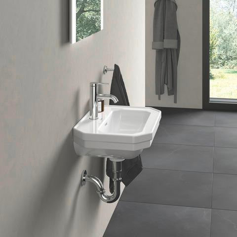 DURAVIT Handwaschbecken Serie 1930 500 mm mit Überlauf, 1 Hahnloch, weiß WonderGliss