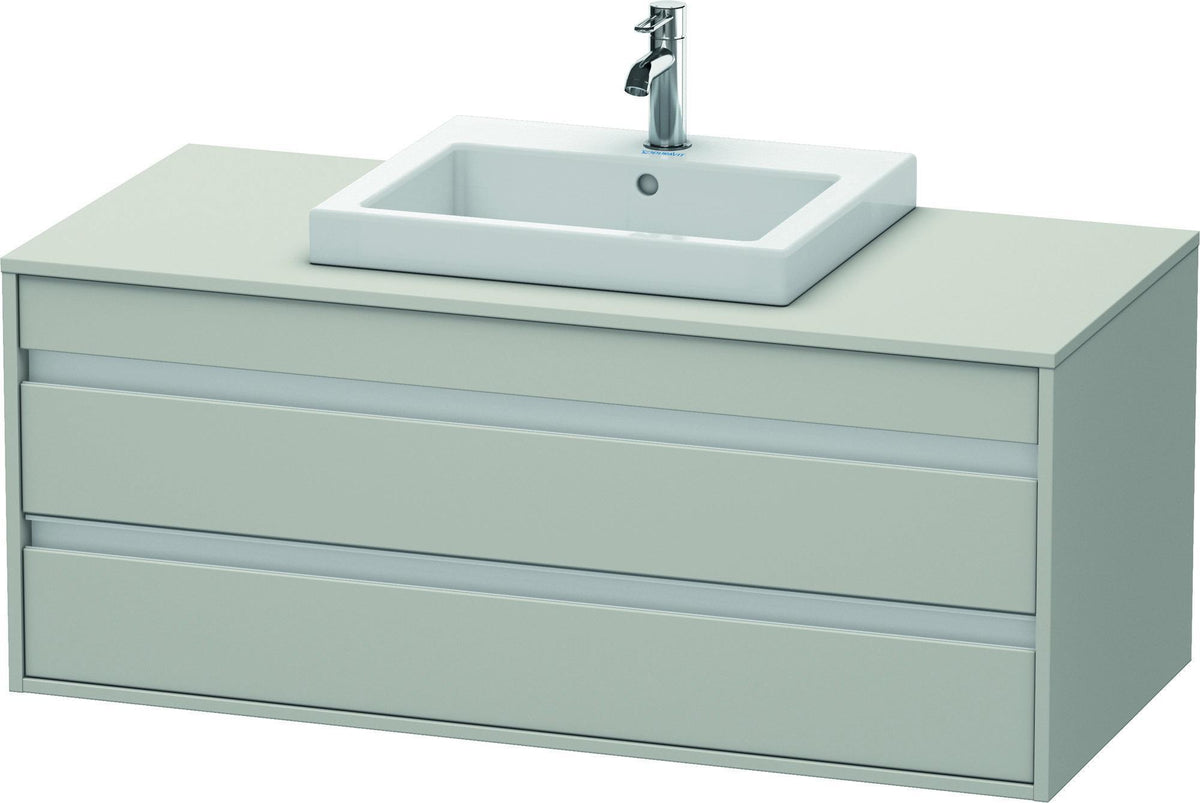 DURAVIT Ketho Waschtischunterbau wandhängend 1200 mm, 2 Schubkästen, weiß matt