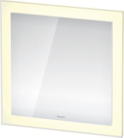 DURAVIT White Tulip Spiegel 750x450mm mit Beleuchtung, Sensorschalter & Dimmfunktion – Design von Philippe Starck