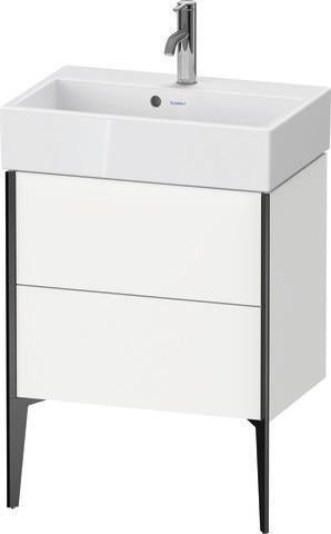 Duravit Waschtischunterbau XVIU 584x733x384mm 2 Auszüge Compact Ahorn Mitte