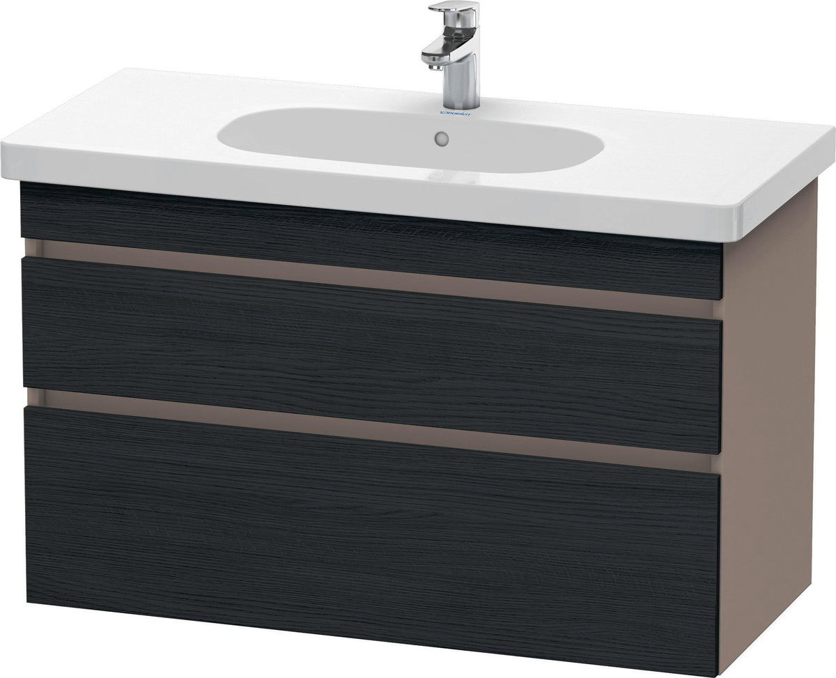 DURAVIT DuraStyle Waschtischunterbau 1000 mm wandhängend, 2 Schubkästen, weiß matt