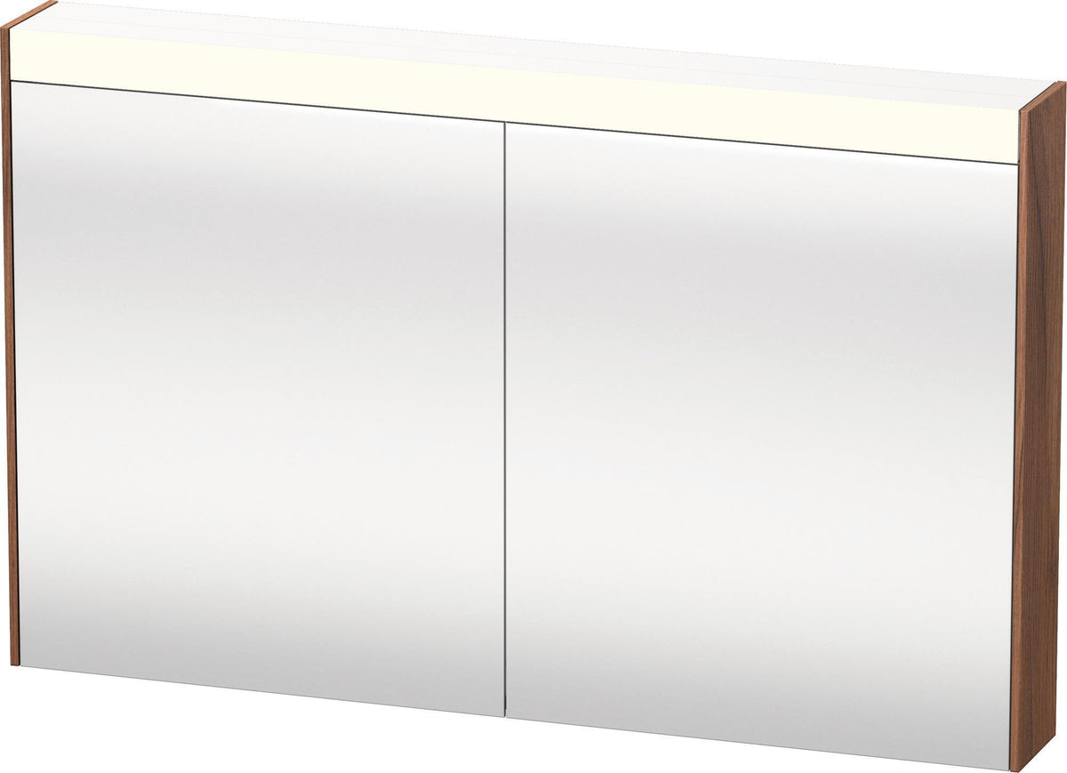 Duravit Brioso Spiegelschrank 1220 mm Weiß matt – LED-Beleuchtung, 2 Türen, Soft-Close