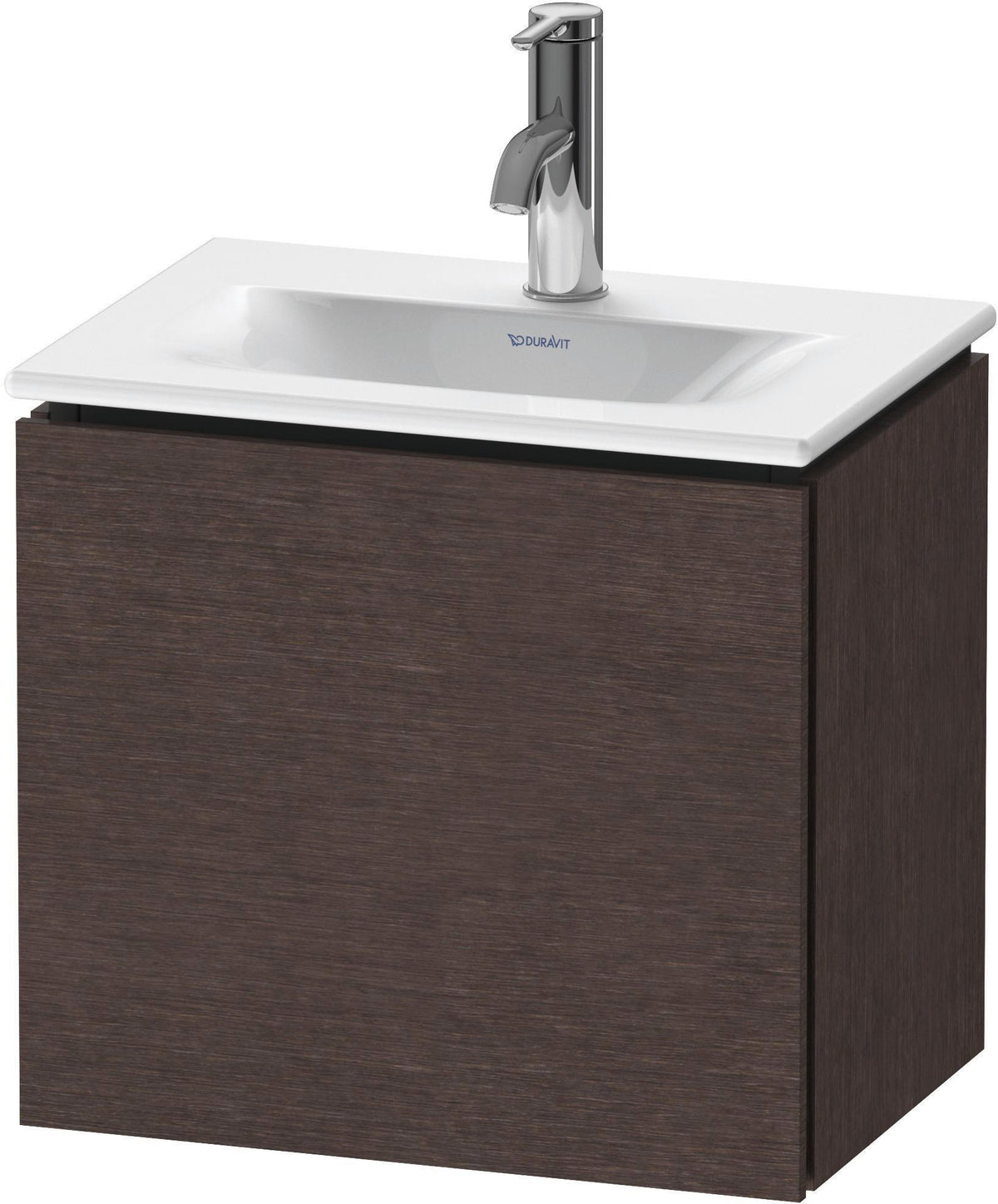 Duravit L-Cube Waschtischunterbau 440 mm, 1 Tür links, weiß matt – Wandhängend