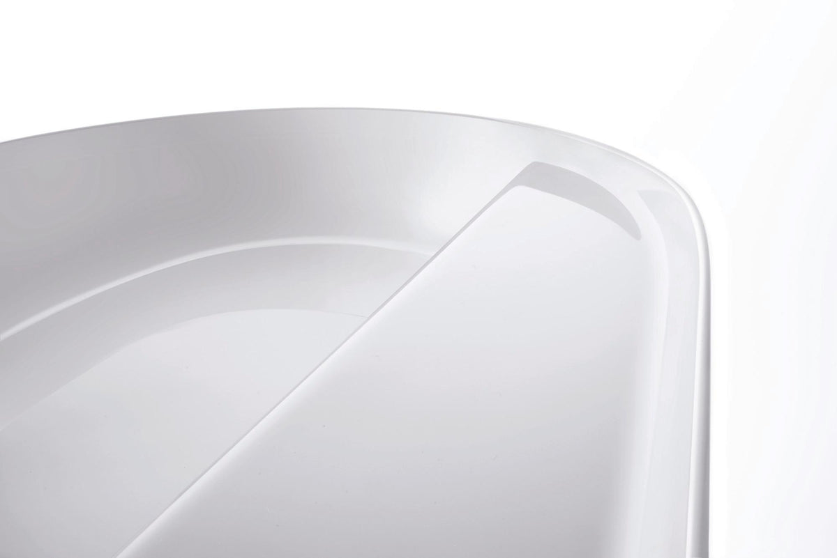 DURAVIT Aufsatzbecken Luv 600 mm weiß mit Hahnlochbank und Halbsäule, ohne Überlauf