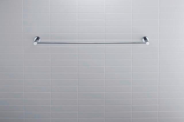 DURAVIT D-Code Handtuchhalter 848 mm Chrom – Wandmontage mit Befestigungsmaterial